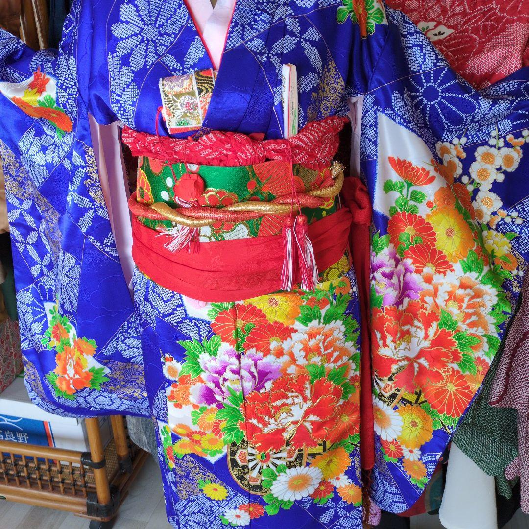 七五三 7歳 振り袖 フルセット 美品