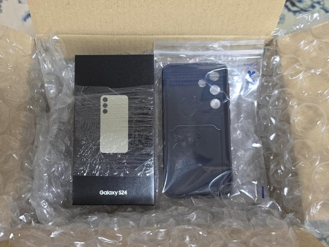 【国内版 SIMフリー】Galaxy S24 アンバーイエロー 256GB