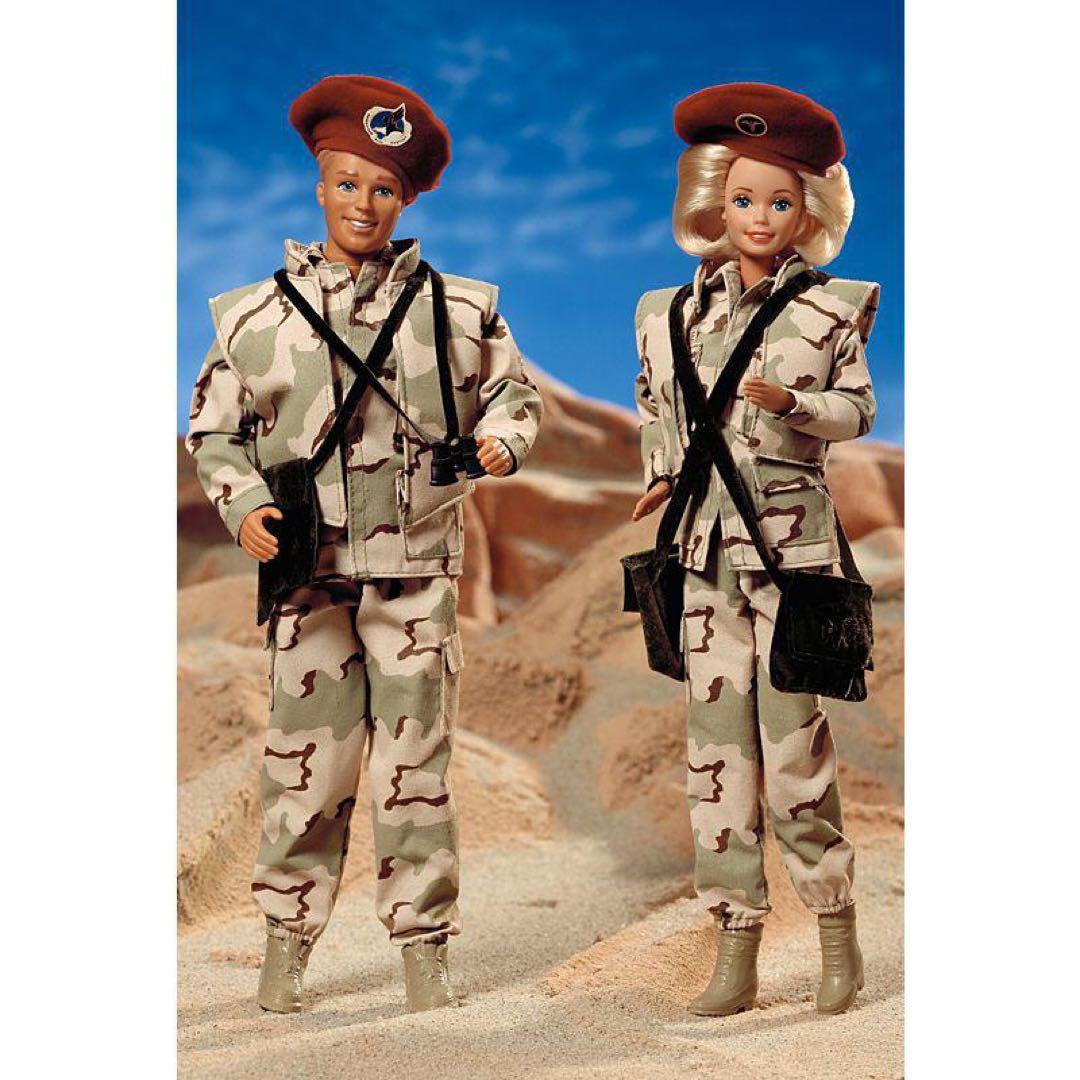 ミリタリー Star'n Stripes ARMY Barbie&Ken DeluxeSet