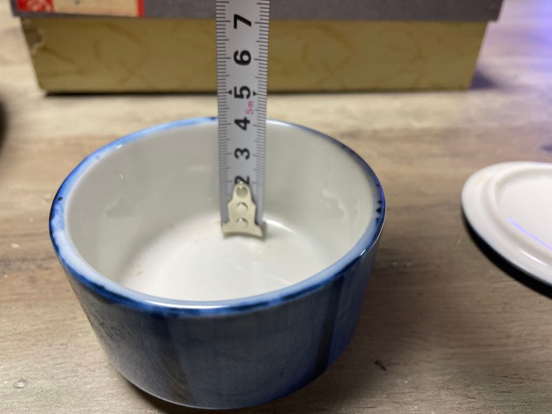 青磁 仕切り付き 菓子鉢 / 回転式オードブル皿（箱付き）