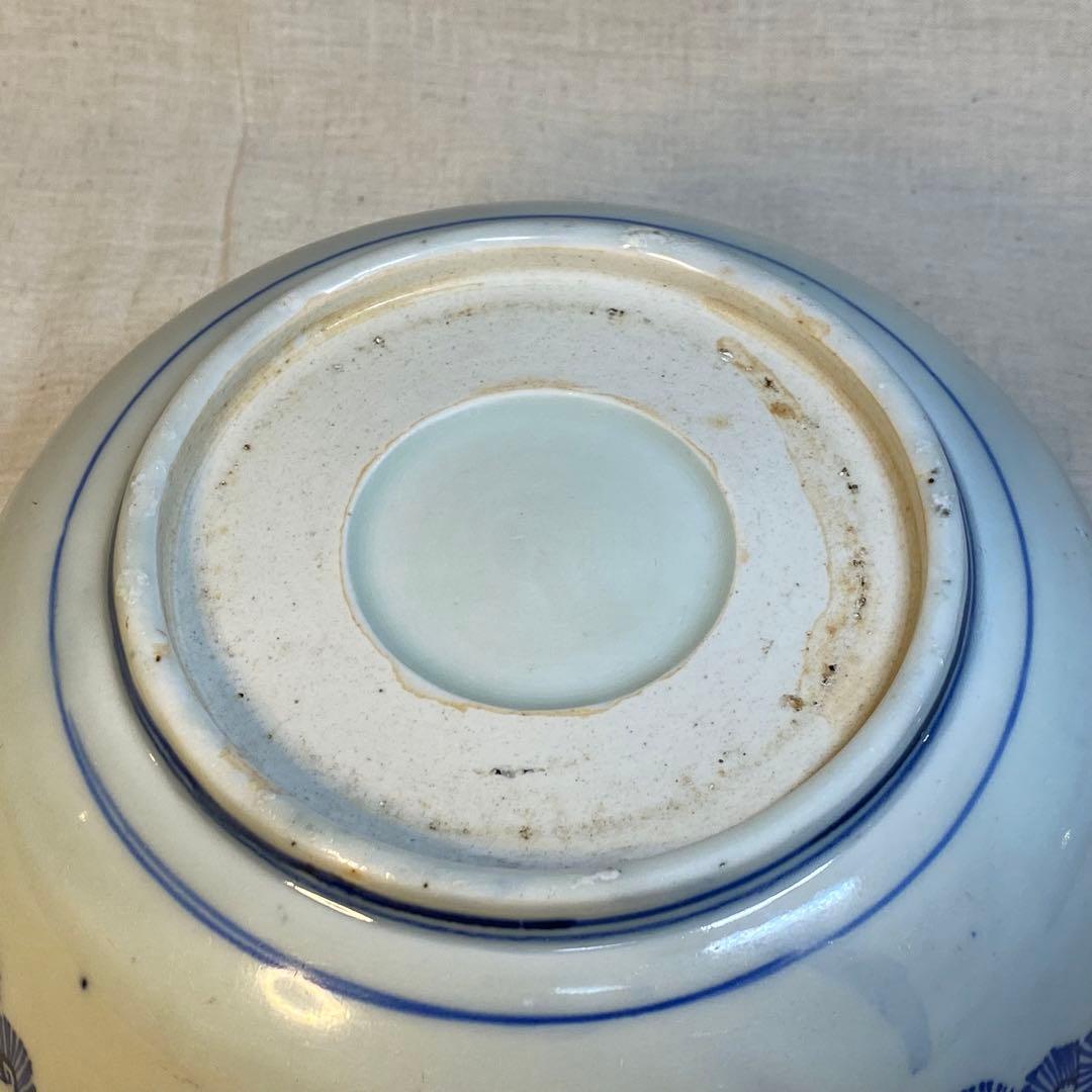 伊万里　古伊万里　中鉢　鉢　松竹梅文　染付