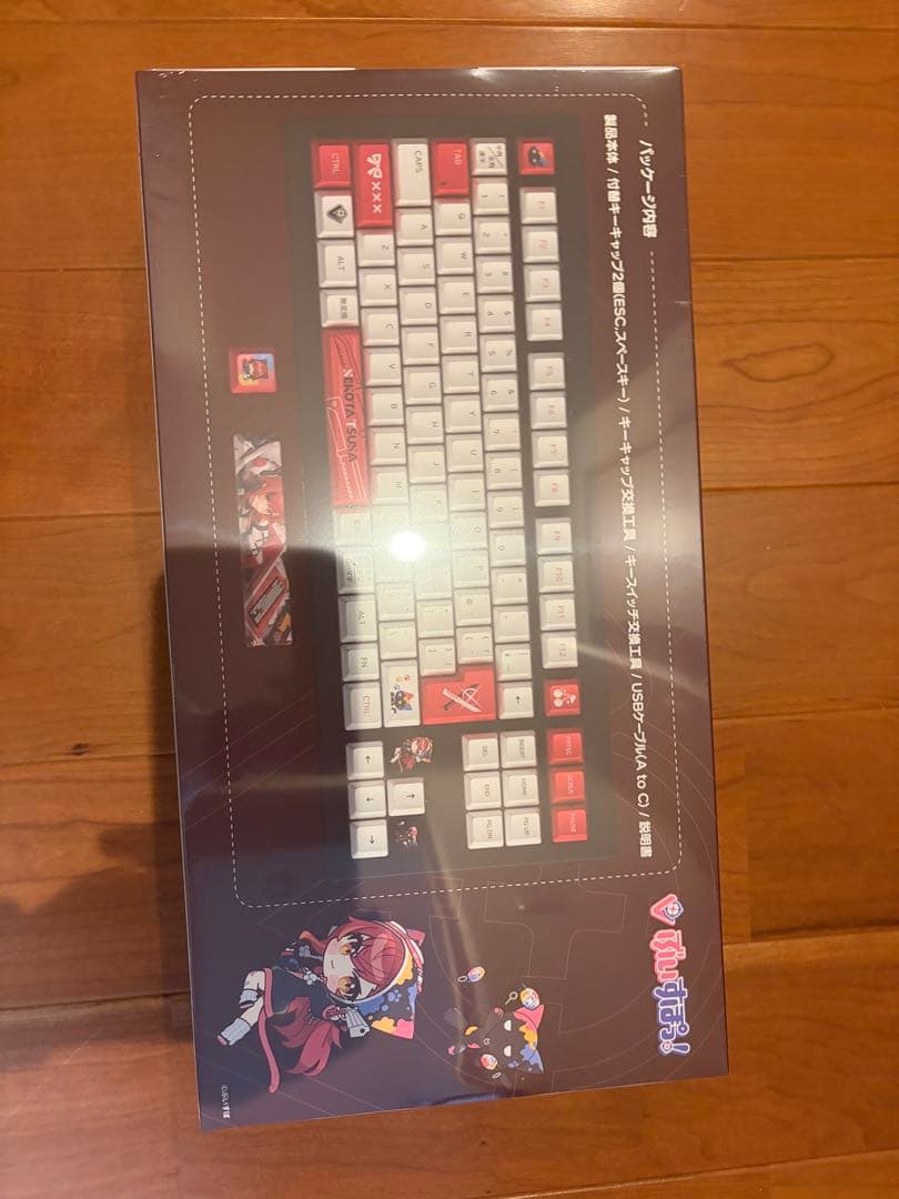VSPRO GEAR ゲーミングキーボード　ぶいすぽ　猫汰つな