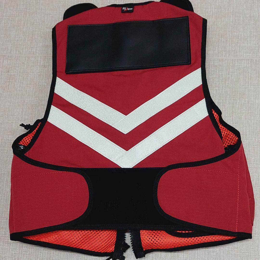 無線機を2台収納できる　アラミドベスト