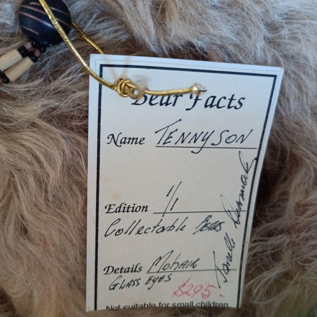 コレクタブルベア Tennyson モヘア製