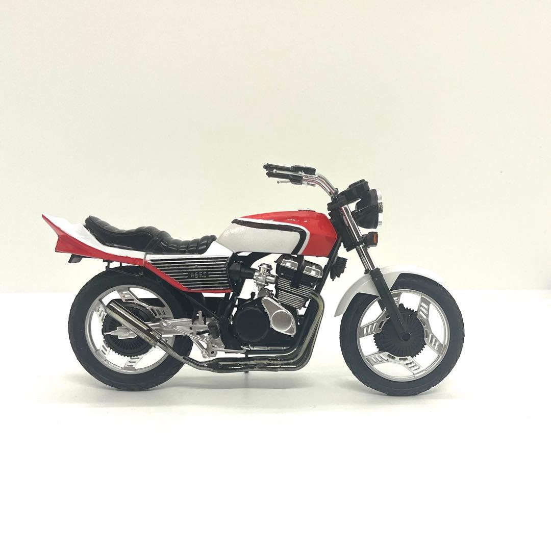 ヒーロー制作依頼　アオシマ 1/12 CBX400F カスタム