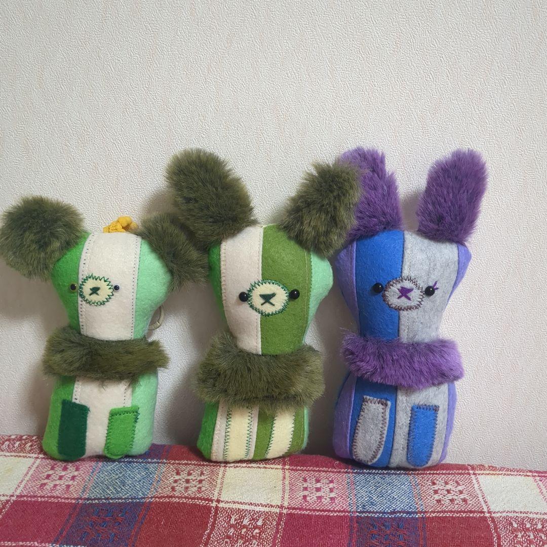 3000☆新作　うさぎぬいぐるみ　２体