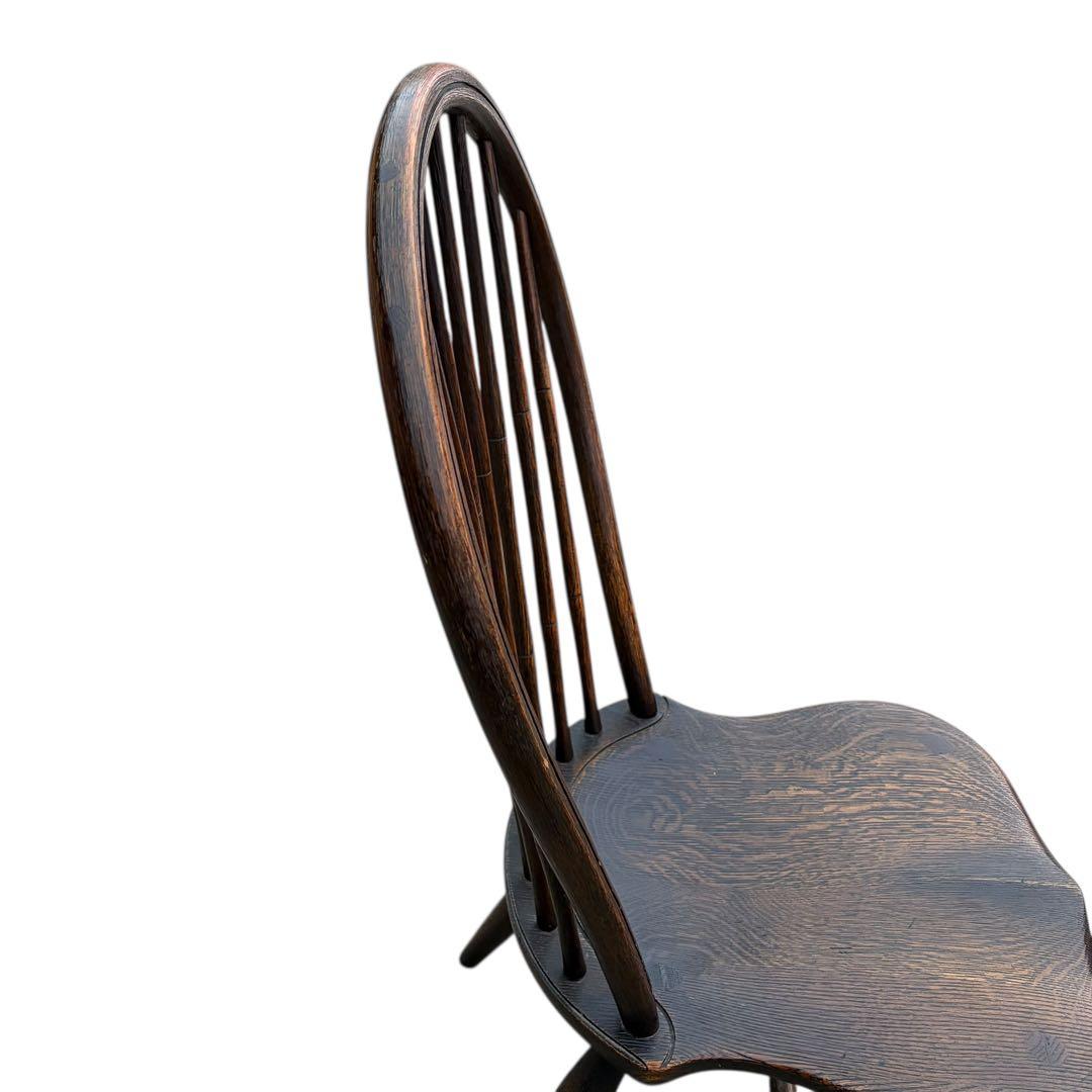 【美品】飛騨産業 キツツキ PROVINCIAL ボウバックチェア アームレス①