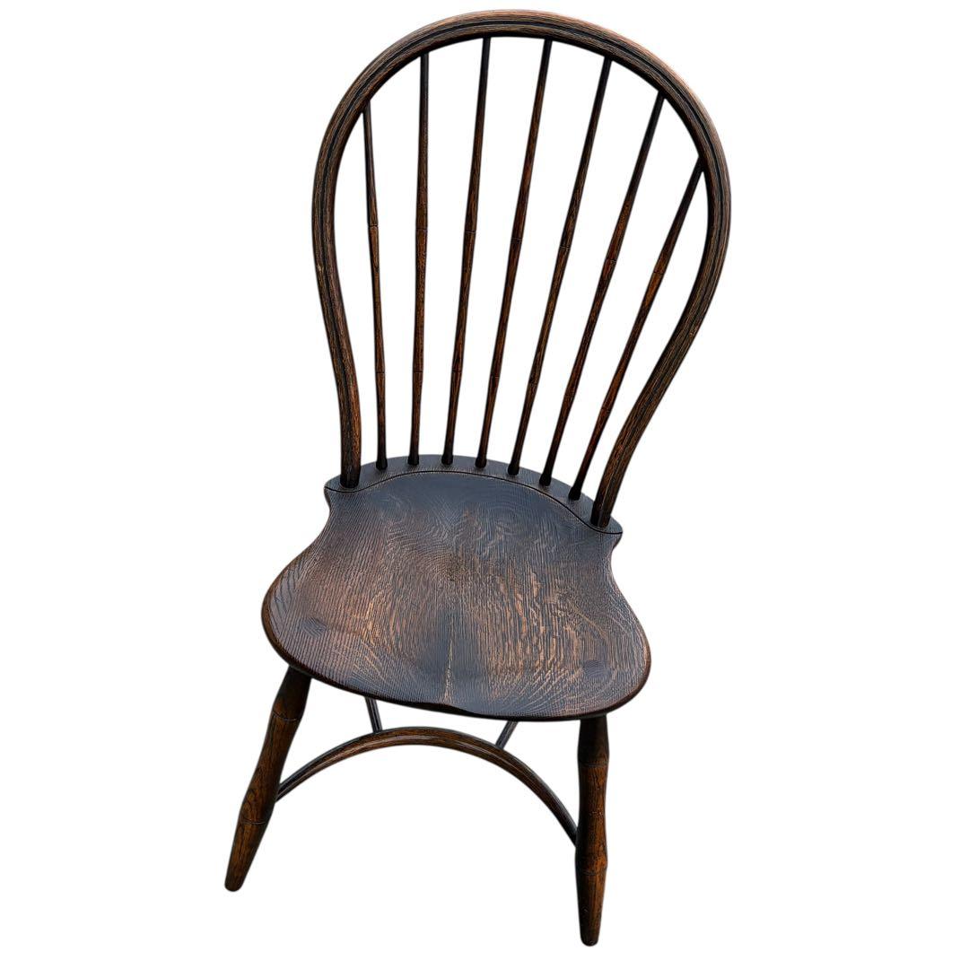 【美品】飛騨産業 キツツキ PROVINCIAL ボウバックチェア アームレス①