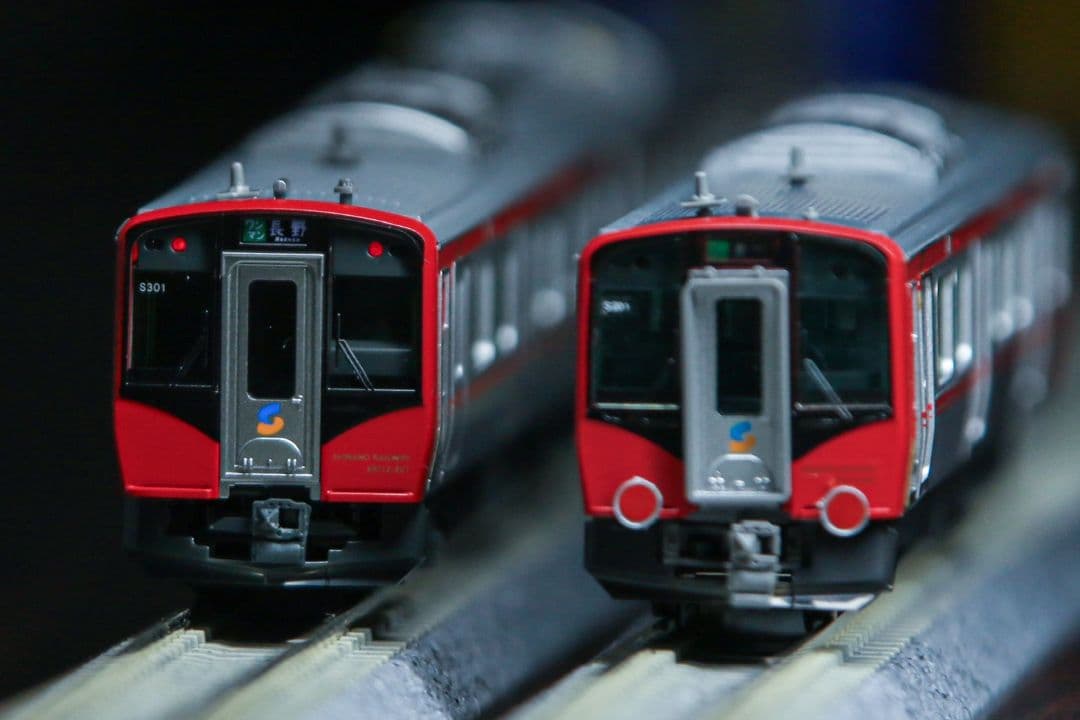 精密加工品　しなの鉄道SR1系　甲種輸送セット！