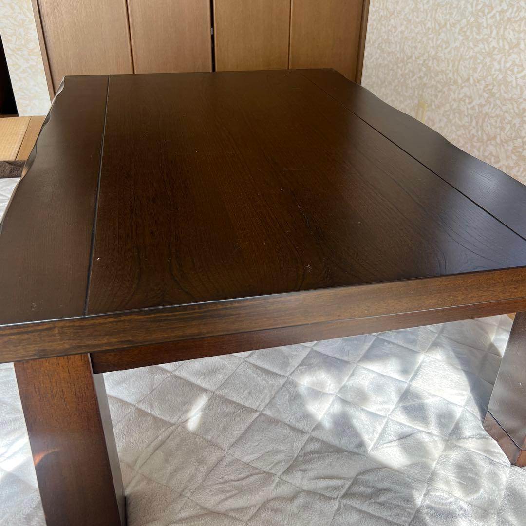 家具調コタツ　(つぎ脚付き)