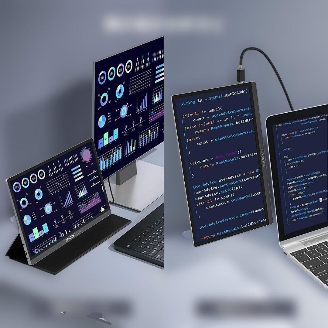 Dragon Touch S1 Pro モバイルモニター 4K 15.6インチ