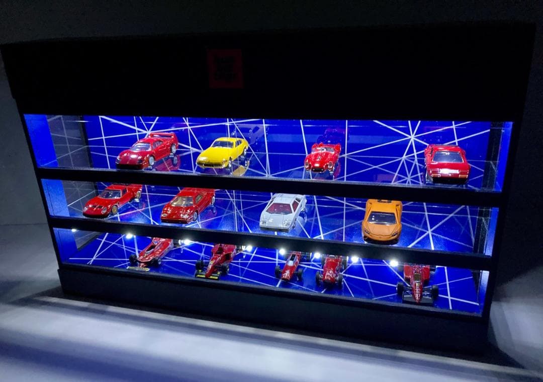 1/64展示30台可・CBU＆WH・3層式ディスプレーBOX / ネオジオラマ