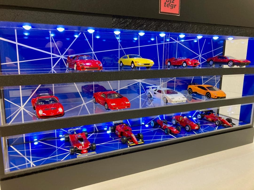 1/64展示30台可・CBU＆WH・3層式ディスプレーBOX / ネオジオラマ