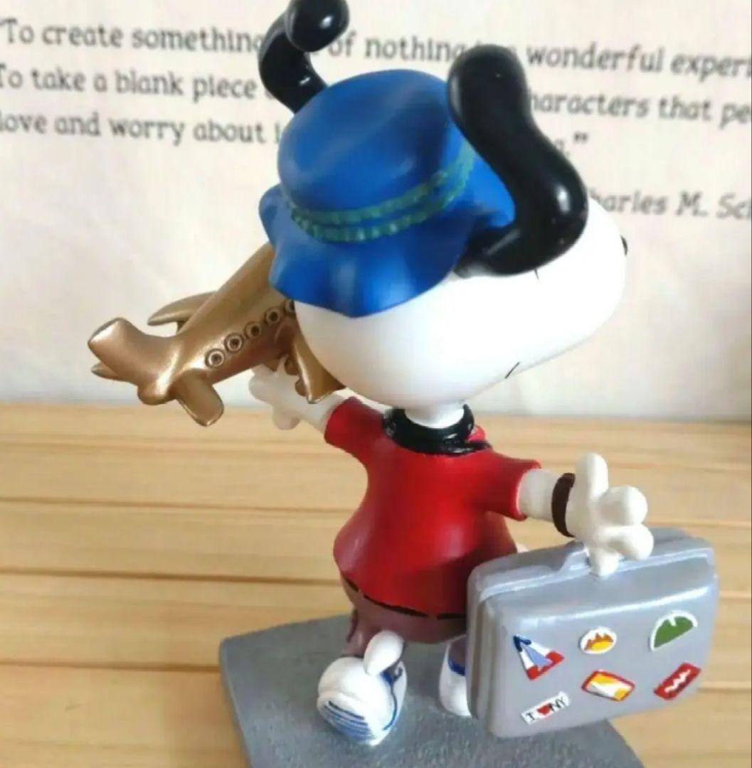 スヌーピーウエストランド社製 World Traveler 置物 フィギュア