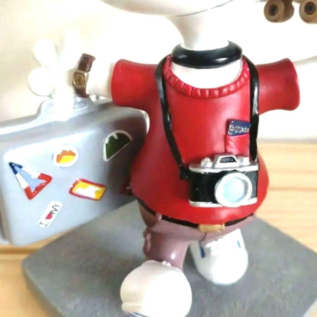 スヌーピーウエストランド社製 World Traveler 置物 フィギュア