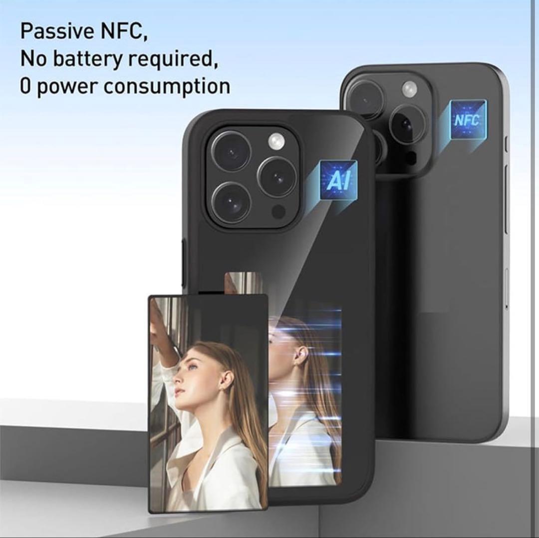iPhone15専用インクスクリーンケース