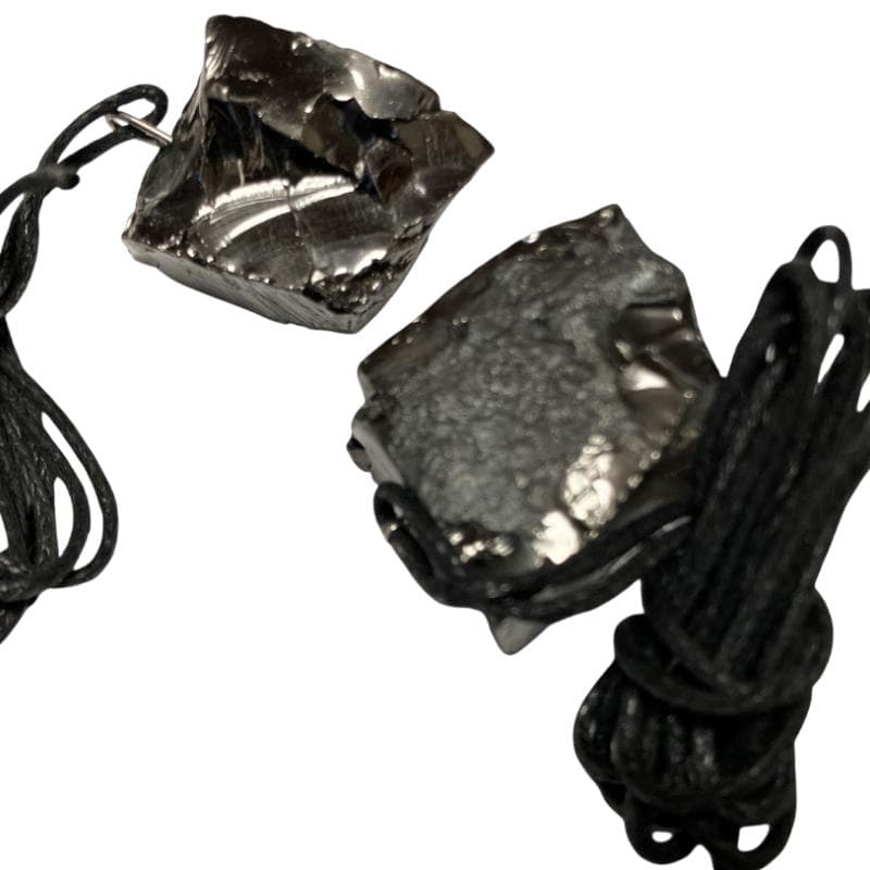 エリートシュンガイト アミュレットペンダント【2個セット】 Z5-w