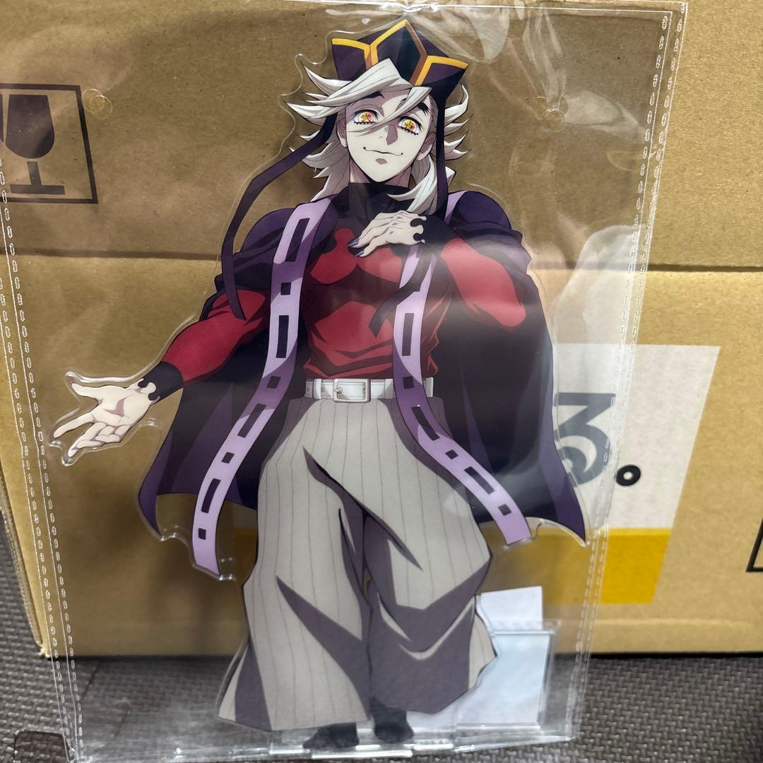 t*.様 アニプレックス オンラインくじ 童磨 フィギュア　ビックアクリルスタン