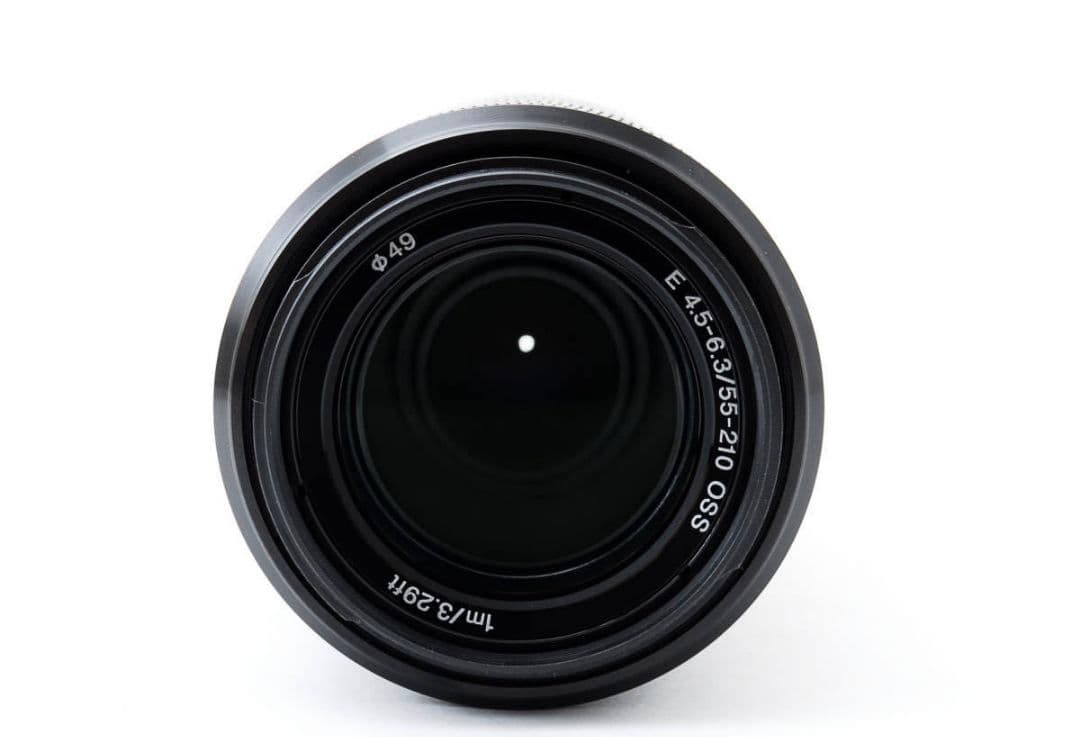 7月29日限定①OP付【美品】SONY 望遠レンズ E55-210mm OSS