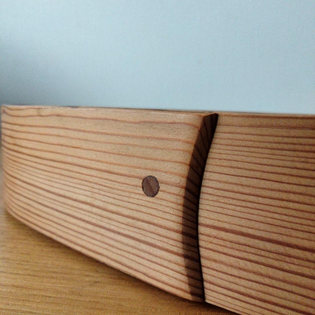 木製 　楕円形トレイ　 持ち手付き　スウェーデン　北欧雑貨