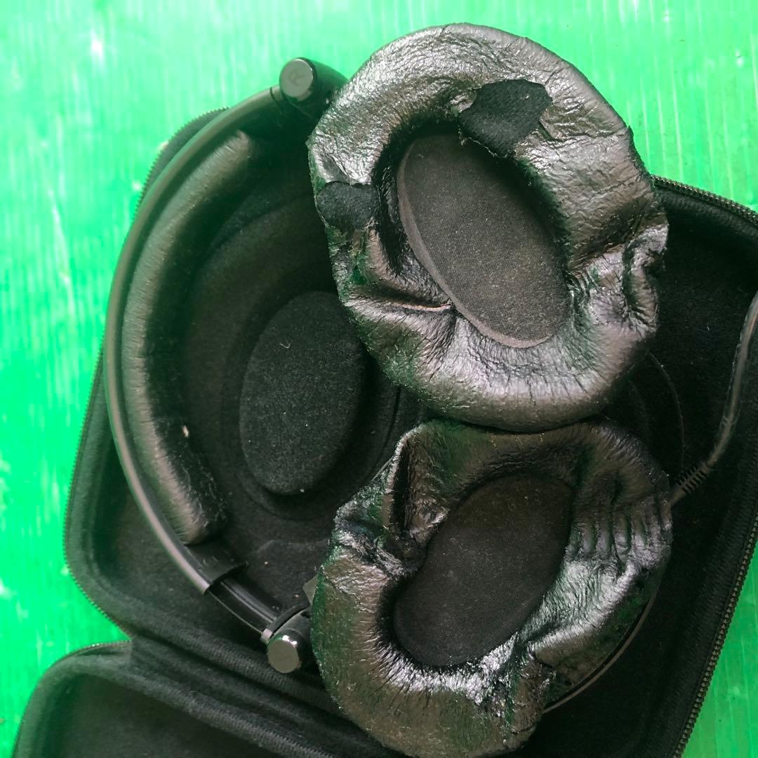 Sennheiser HD 380 pro 有線ヘッドホン ケース付き