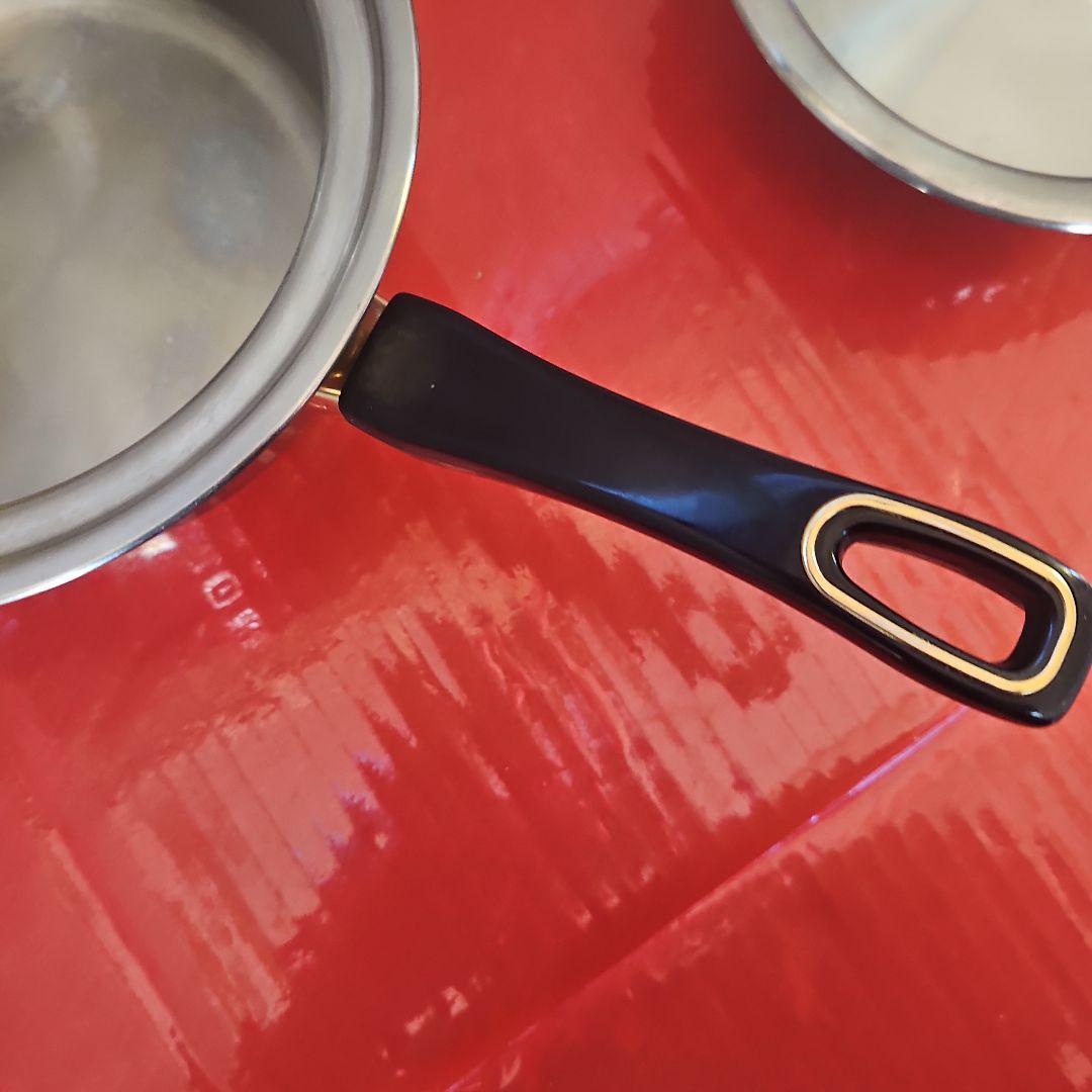 タッパーウェアステンレス鍋内径19cm