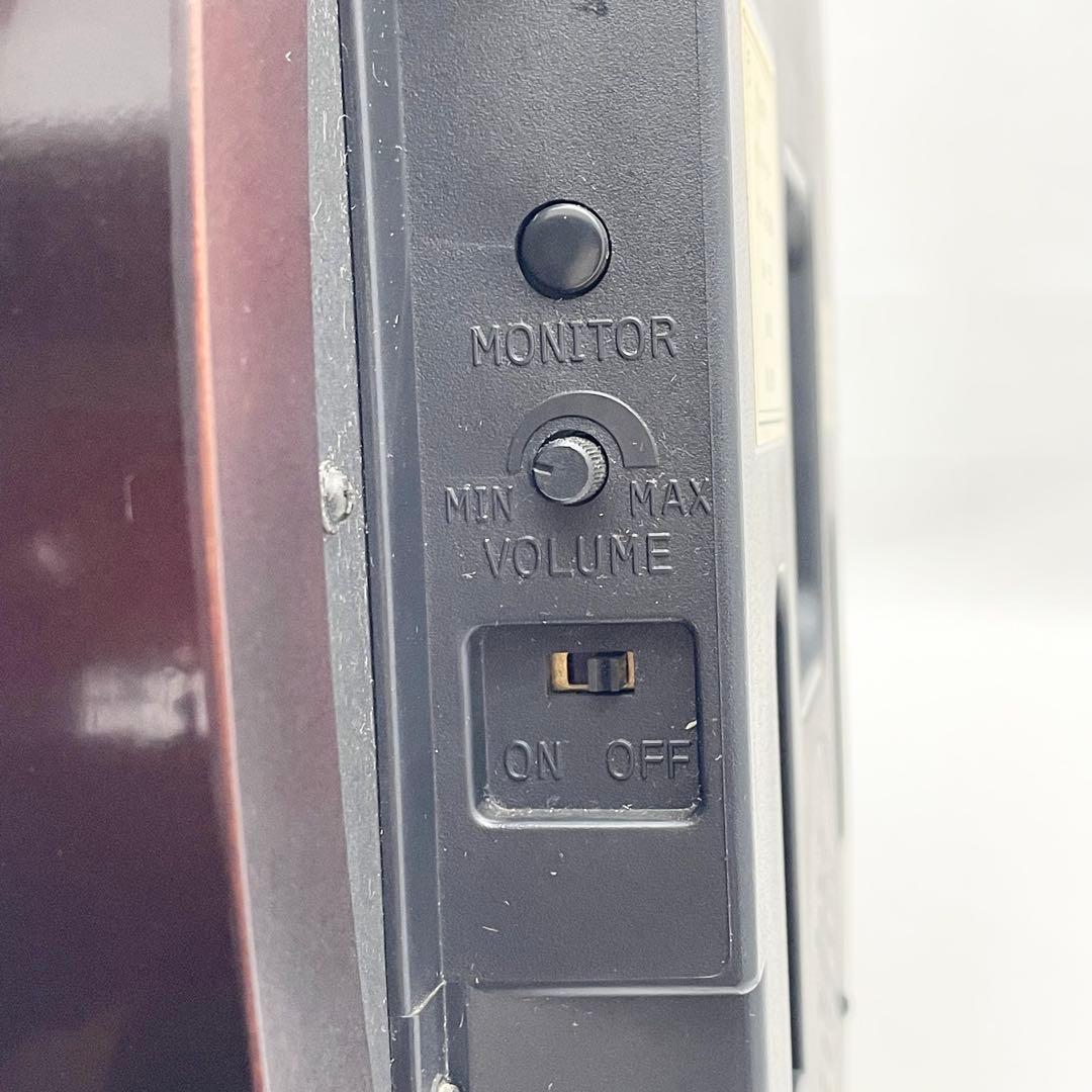 【美品】リズム時計 オーバル型掛時計 花柄 木目 メロディ シチズン