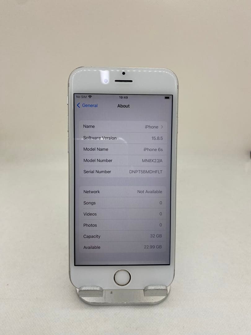Iphone 6s 32GB Sim フリー　60494