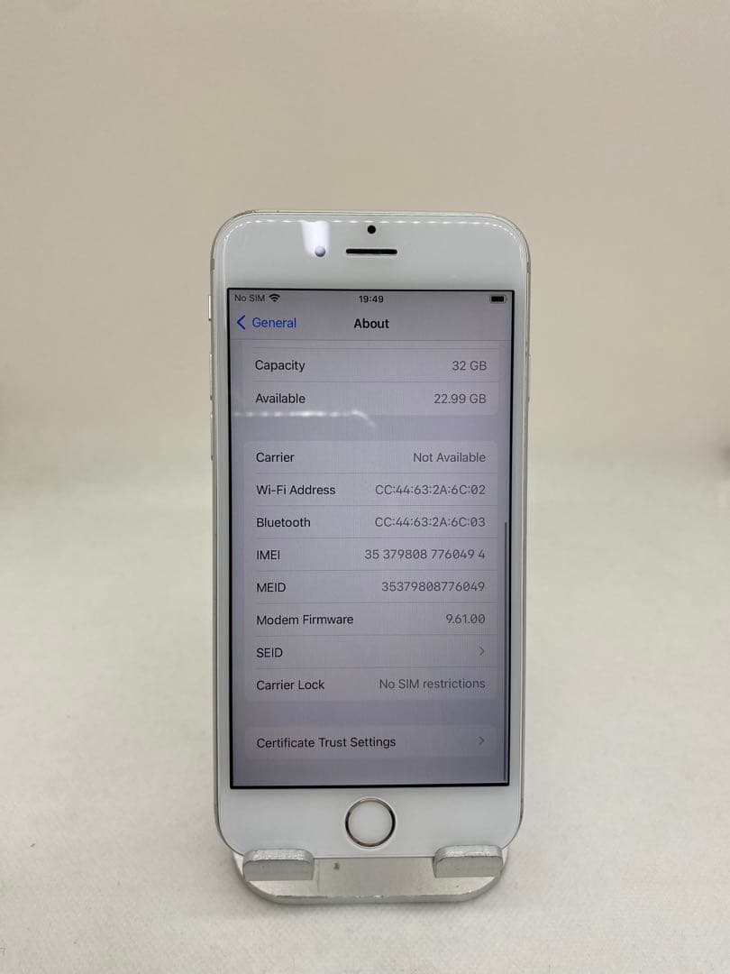 Iphone 6s 32GB Sim フリー　60494