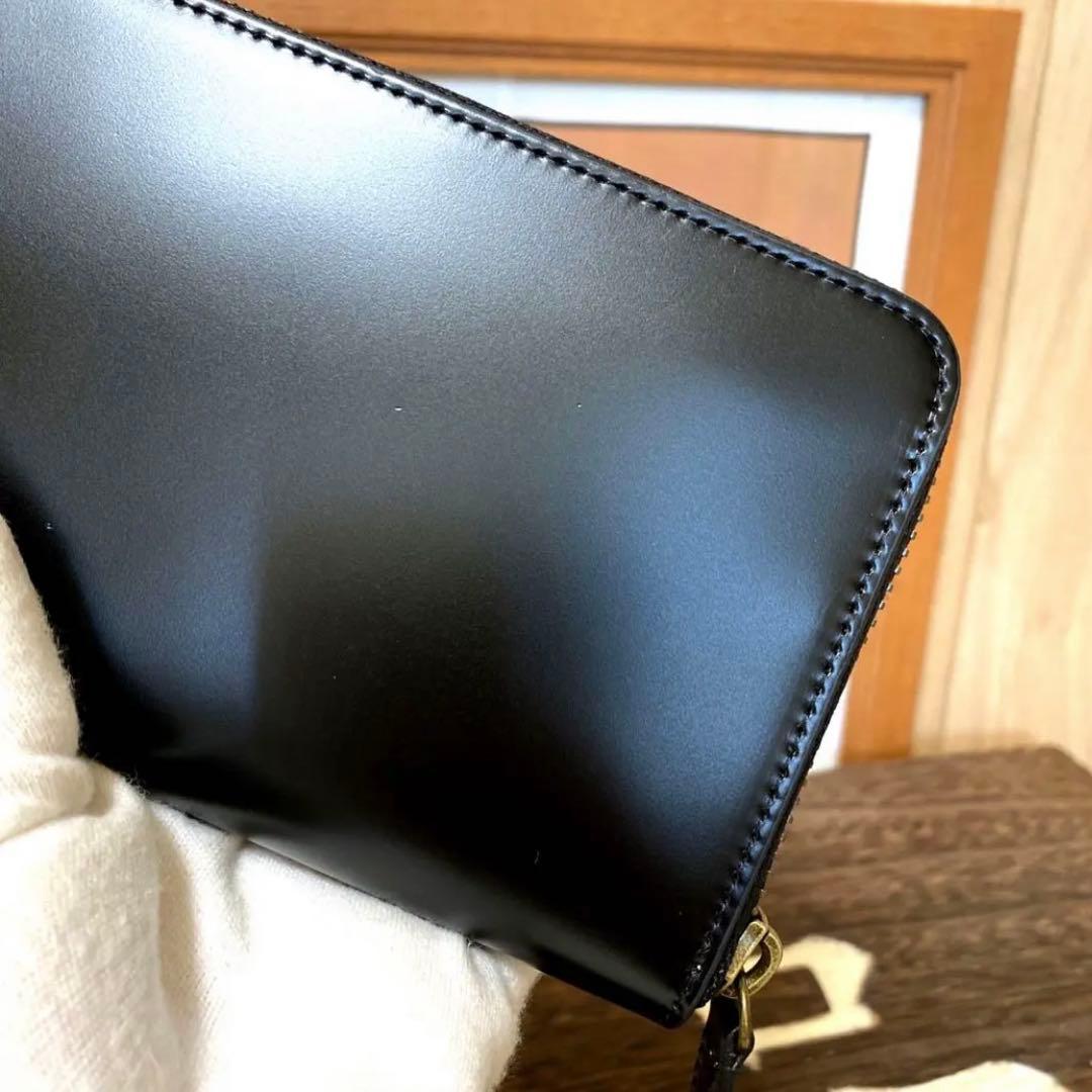 馬革 長財布　コードバン 長財布　メンズ 大容量 お洒落 長財布