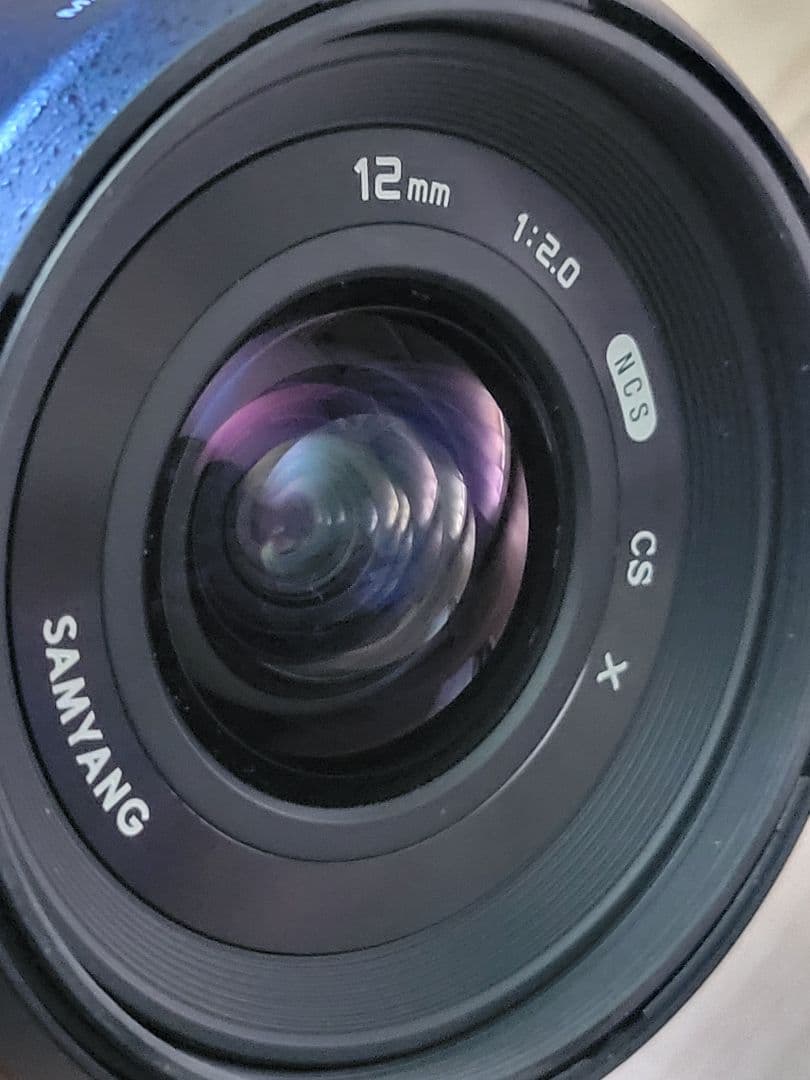 極美品SAMYANG 12mm F2.0 Xマウント 富士FUJIFILM