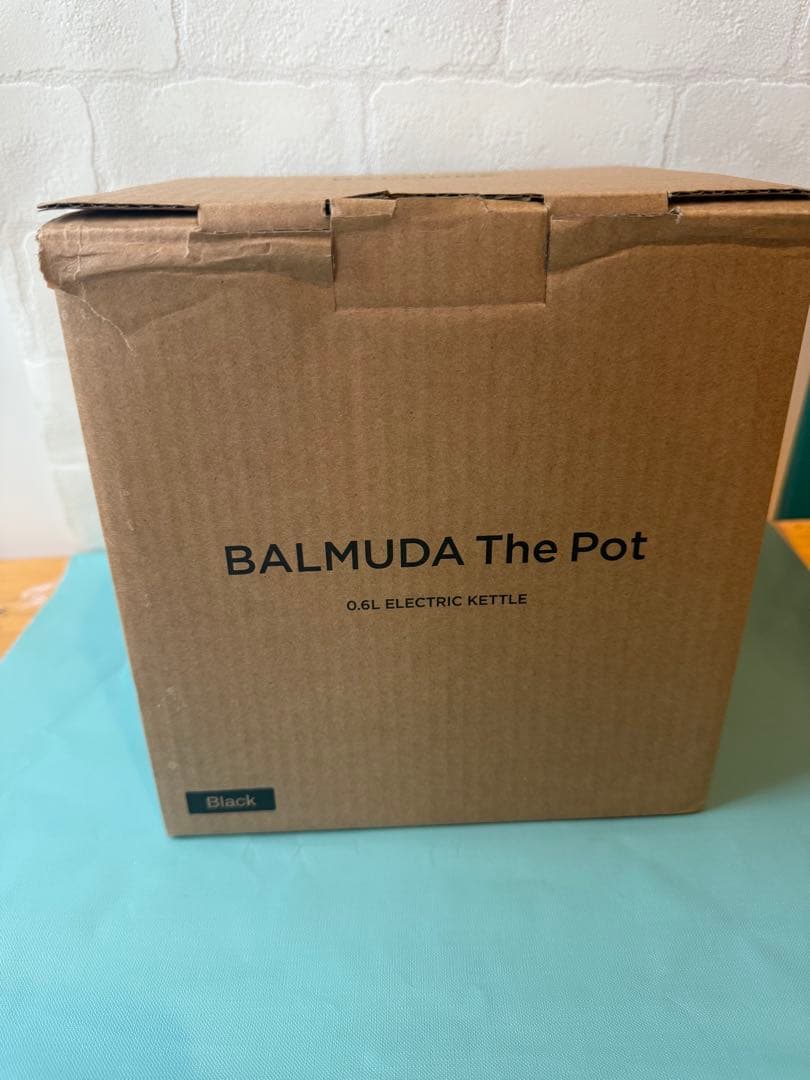 バルミューダ　ケトル　BALMUDA The Pot KPT01JP-BK