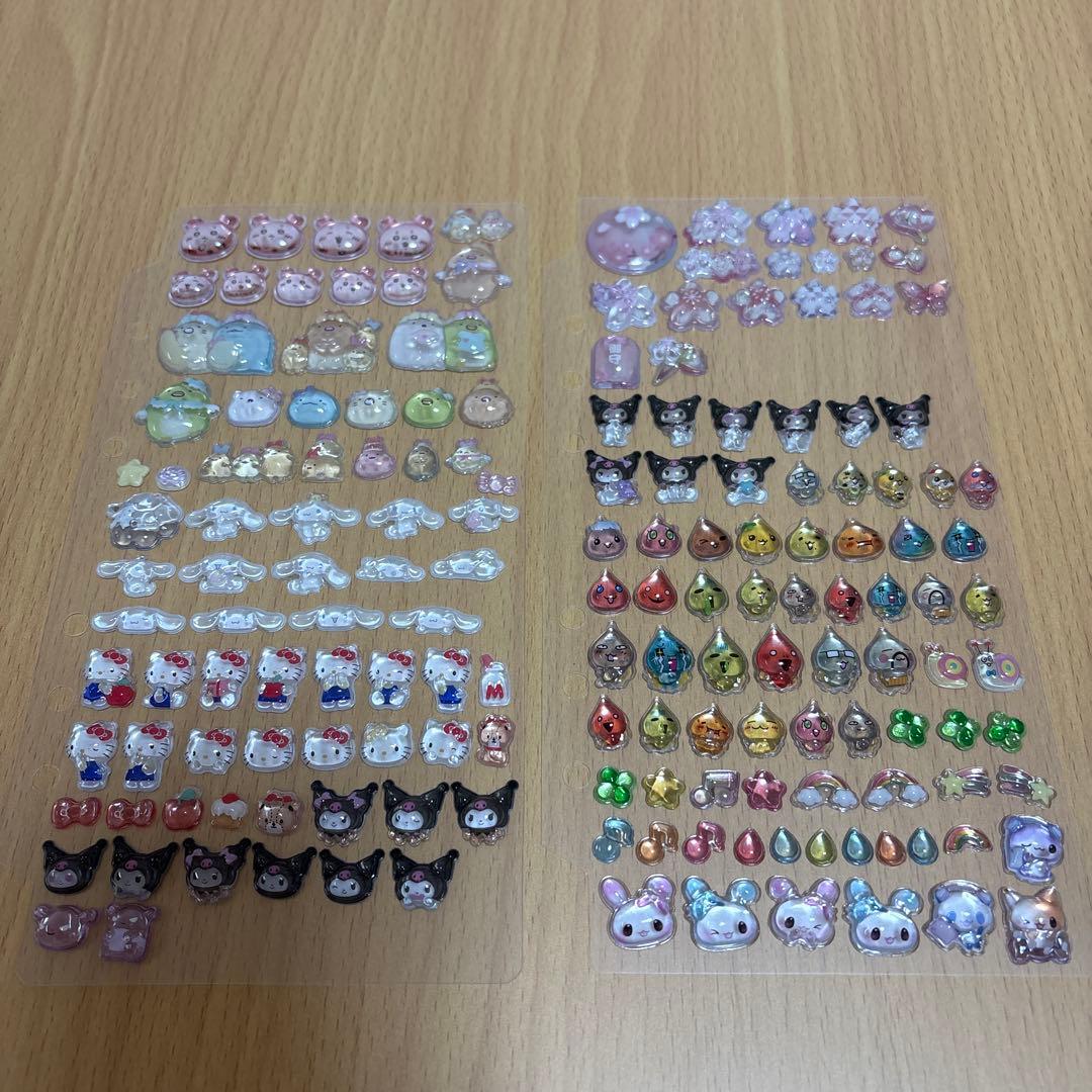 シール帳完成品　ボンボンドロップ　ちいかわ　すみっコぐらし　サンリオ