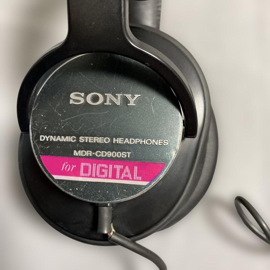 SONY 有線 密閉型スタジオモニターヘッドホン 黒 MDR-CD900ST