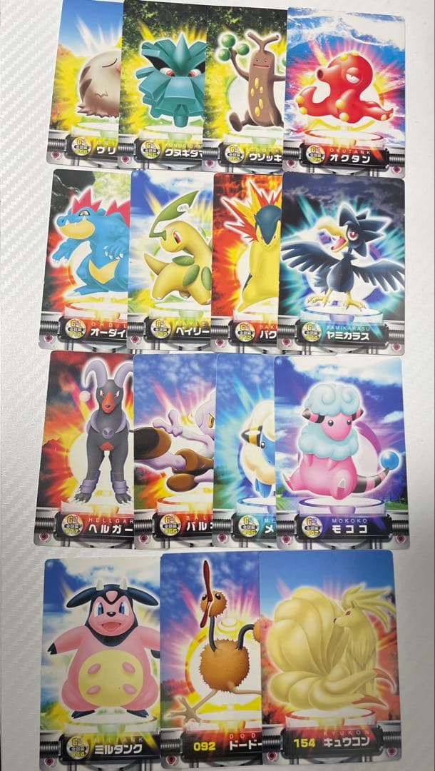 【希少】ポケモン図鑑カード　金銀編 まとめ売り16枚 ルギアやホウオウ等
