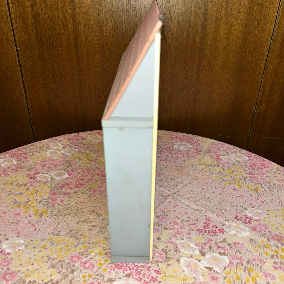 稀少　ビンテージ　カントリー雑貨　木製ドールハウス型壁掛け時計