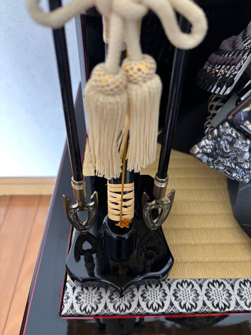 兜飾り　清秀作