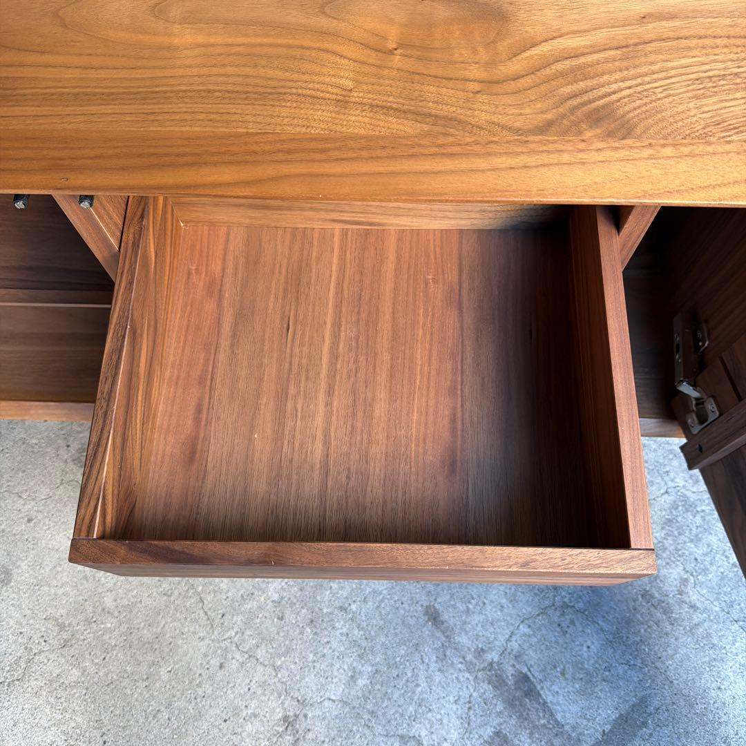 カリモク テレビボード ソリッドボード 無垢ウォールナット