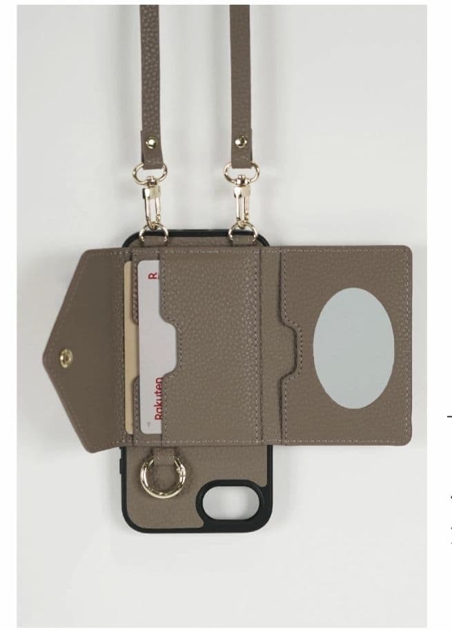 【新品・未使用】iPhone16 マリークワント スマホケース ピンクベージュ