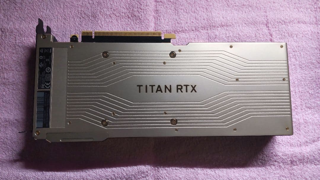 NVIDIA TITAN RTX PG150 24GB GPUグラフィックボード