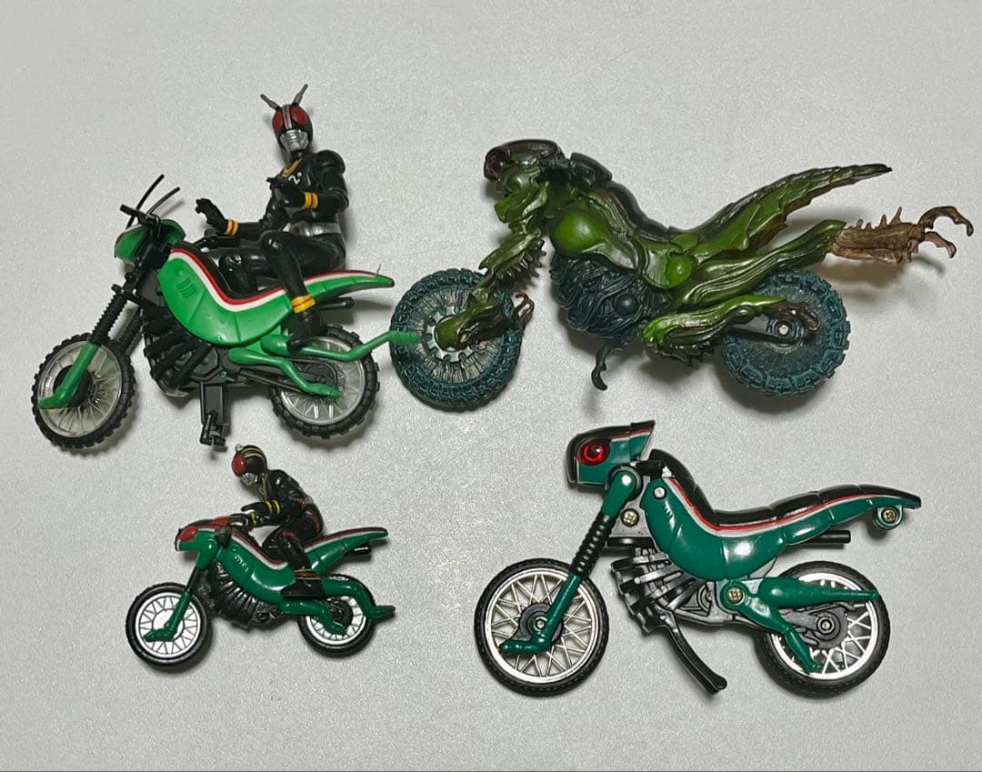 【希少】仮面ライダーブラックRX 超合金 カッとび バトルホッパー 他 当時物