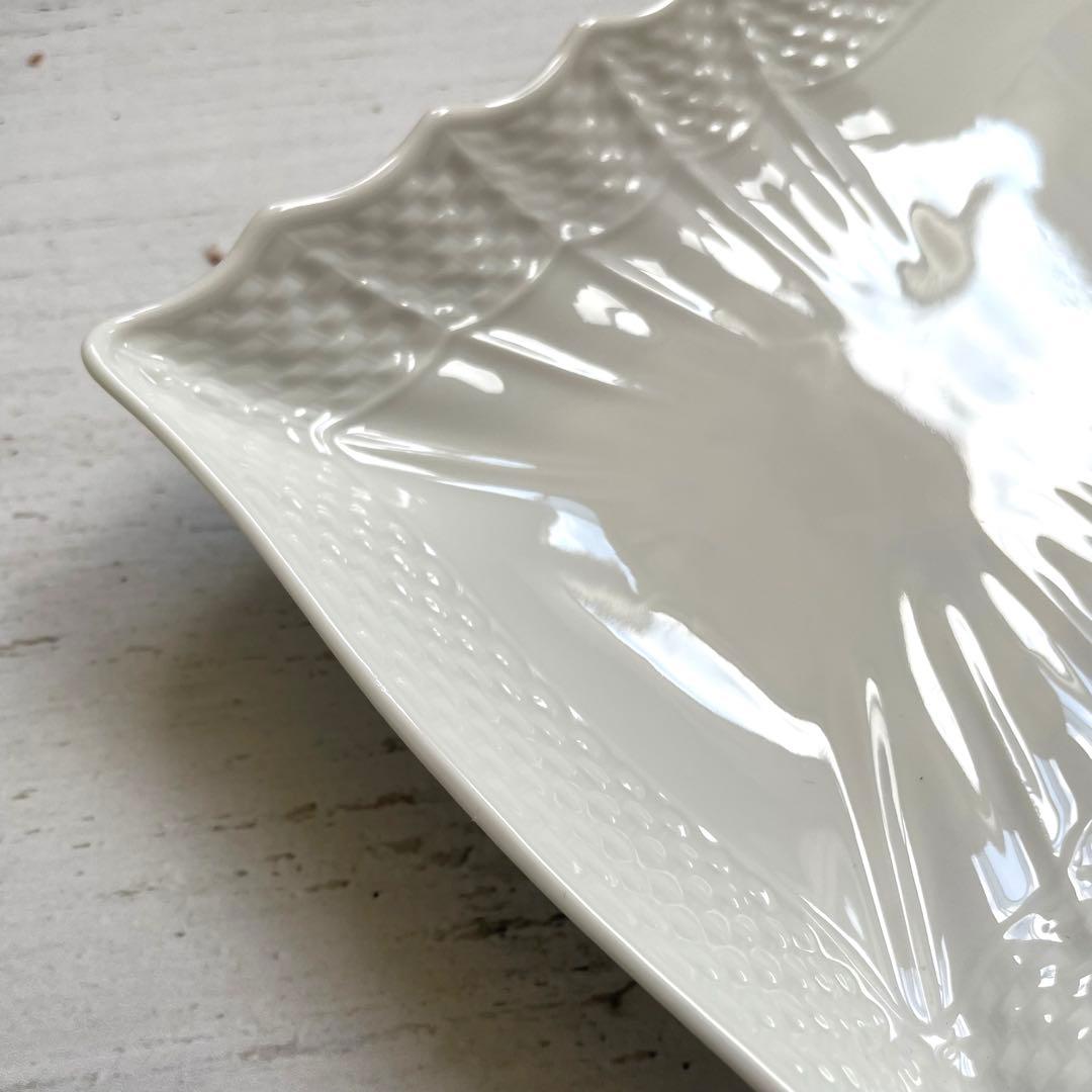 新品 ブランド箱入りリチャードジノリ ベッキオホワイト長方形プレート2枚セット