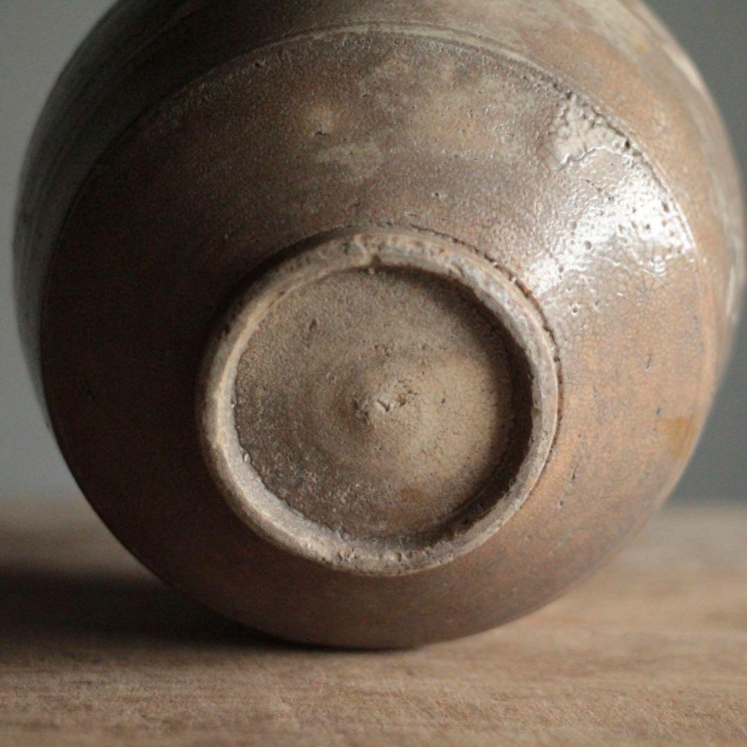 李朝 壺 花器 古道具 アンティーク 古美術