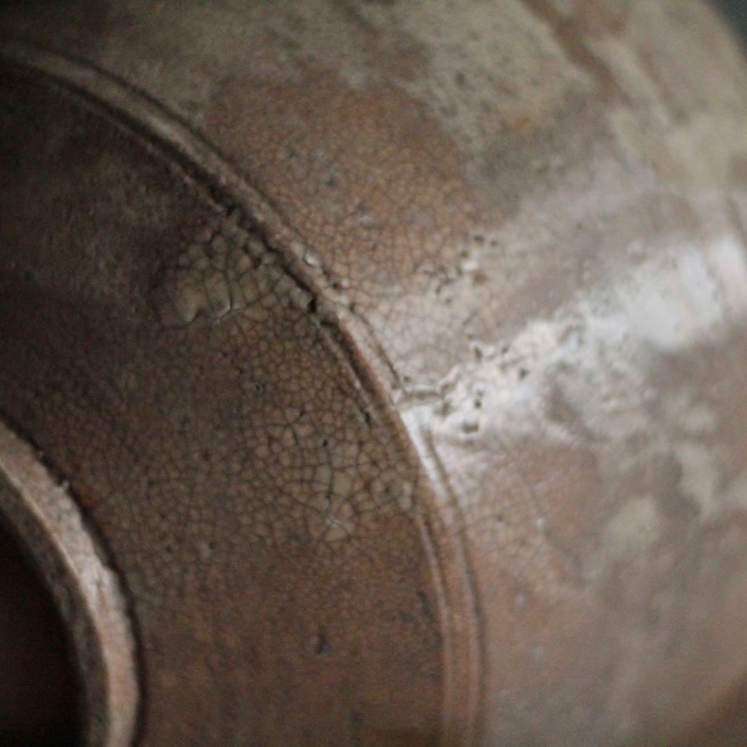 李朝 壺 花器 古道具 アンティーク 古美術