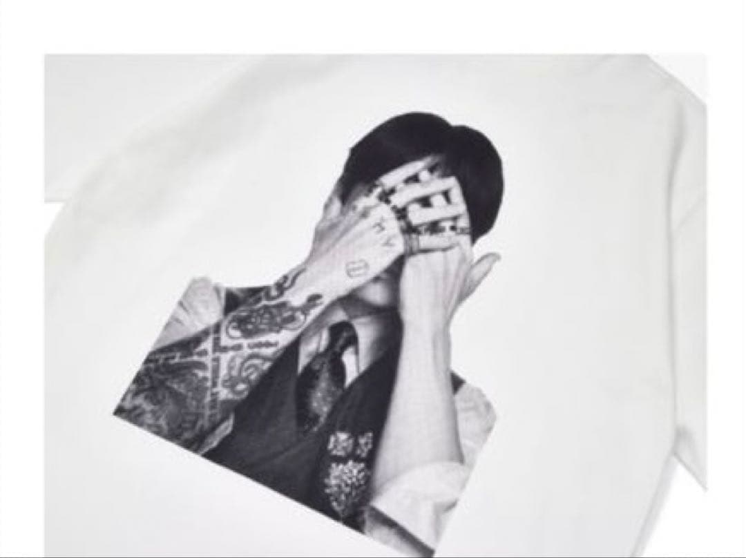 BTS アリラン 公式Tシャツ ジョングク JK グク 顔T Lサイズ ①