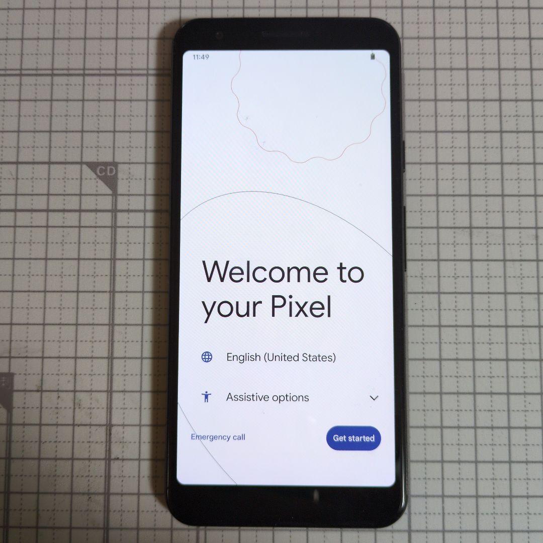 【美品】Google pixel3a 本体 箱付き