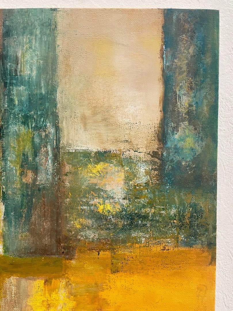 218 抽象画 アクリル画 キャンバスボード F6 日常に寄り添う色彩