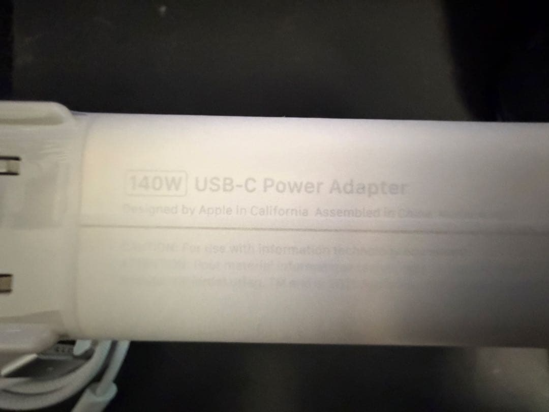 【Apple純正品】Apple 140W USB-C AC Adapter