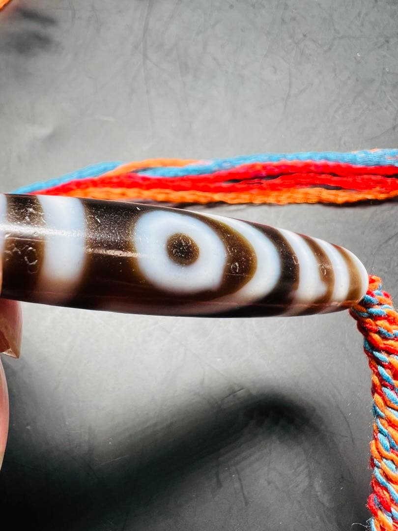 文玩堂：如意二眼天珠至純工芸（手作りビーズ）