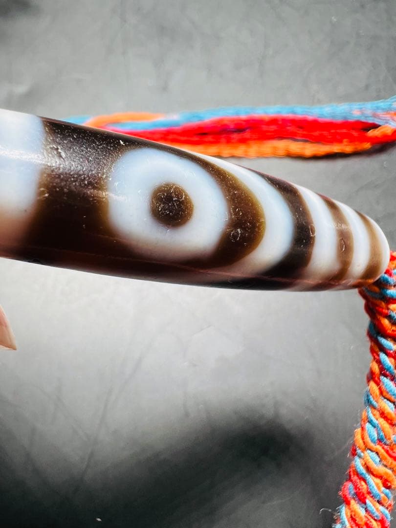 文玩堂：如意二眼天珠至純工芸（手作りビーズ）